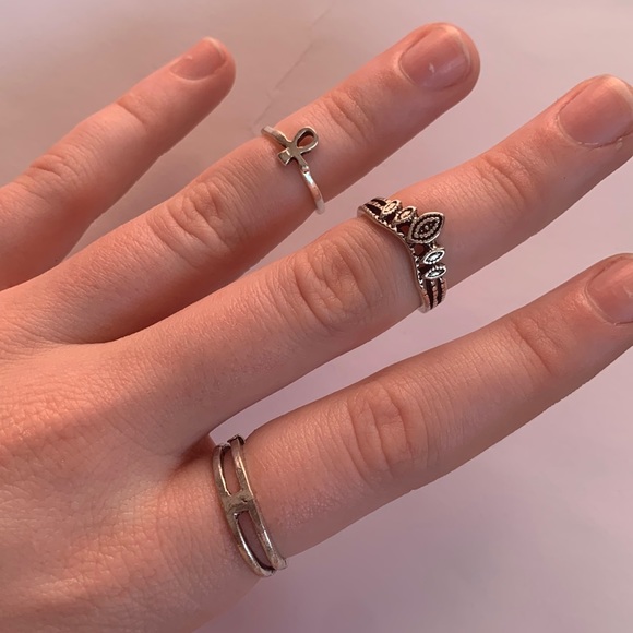 Jewelry - Knuckle rings set of 3